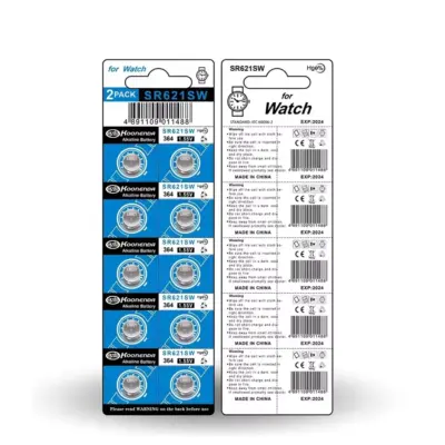 10x Pilas BOTON AG1 LR621 364 SR621 1.55V - Imagen 3