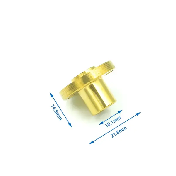 TUERCA HUSILLO TRAPEZOIDAL 8MM PASO 2 Impresora 3D CNC - Imagen 2