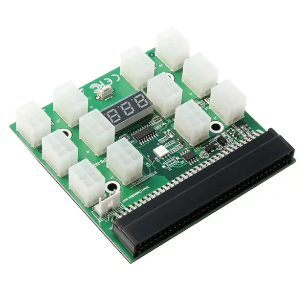 Breakout Adaptador 6Pin Fuente De Alimentación Servidor HP 1200W 750W Minería Gpu PSU add2psu