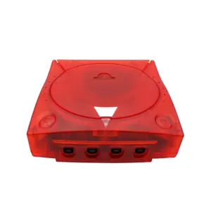 Carcasa translúcida ROJA para Sega Dreamcast