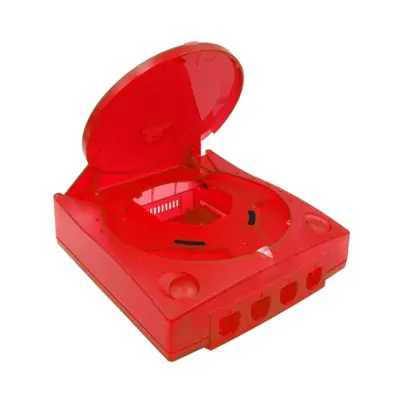 Carcasa translúcida ROJA para Sega Dreamcast - Imagen 2