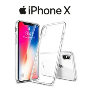 Funda iphone X 5.8" GEL SILICONA CARCASA TPU ULTRAFINA TRANSPARENTE iPHONE X 5.8"