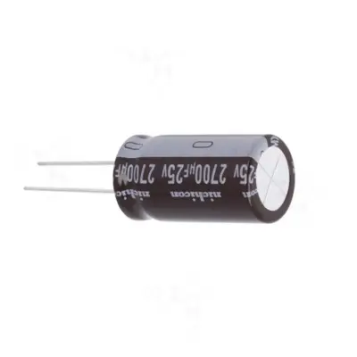 CONDENSADOR ELECTROLITICO 2700uF 25v 105º C - ELECTROLYTIC CAPACITOR - Imagen 2