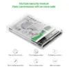 Caja Carcasa de disco duro usb 3.0 SSD HDD SATA 2.5" TRANSPARENTE - Imagen 5