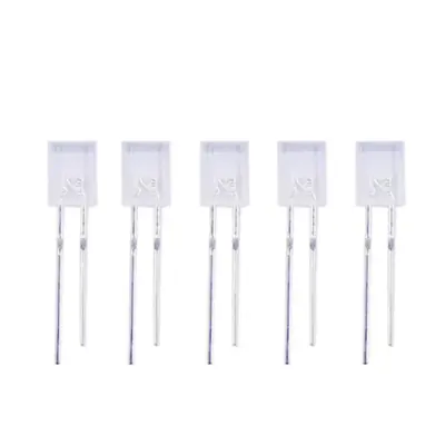 10x Diodos Led Cuadrado 2x5x7 MM BLANCO - Imagen 2