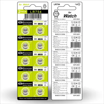 10x pilas boton ag3 lr41 192 1.55v - Imagen 3