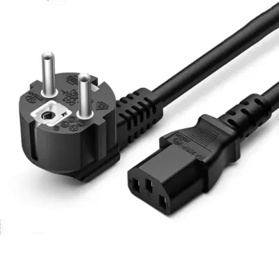 Cable de corriente IEC compatible PC Monitor Consola Impresora - Imagen 2