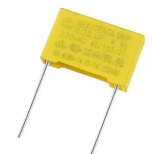 2x Condensador de seguridad MKP X2 0.22uF 224K AC 275V 22.5mm