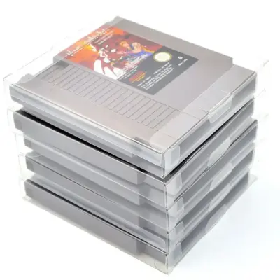 10X FUNDA PROTECTORA JUEGOS CON CAJA NINTENDO NES REF433