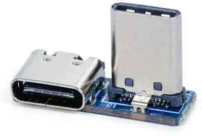 Mini placa TYPE-C macho 24 a Módulo de placa adaptadora USB3.1 hembra 16P