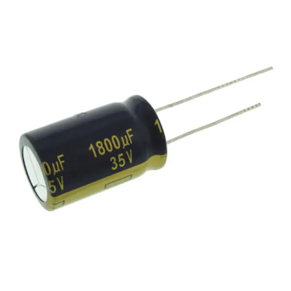 5x CONDENSADOR ELECTROLITICO 1800UF 35V 13*25mm 105º C Baja Impedancia REF140.A