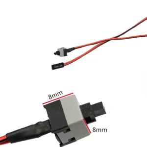 ATX Cable botón encendido PC interruptor SW reinicio momentáneo automatico 55cm