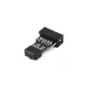 Adaptador ICSP de 10 a 6 vías compatible Usbasp, Usbisp, Avr