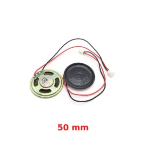 MINI ALTAVOZ 0,5W 8 OHM 50 MM con cable con terminal ph 2.54mm