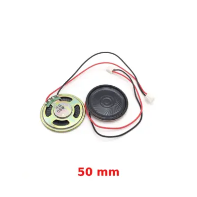 MINI ALTAVOZ 0,5W 8 OHM 50 MM con cable con terminal ph 2.54mm