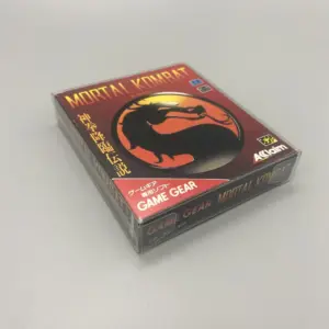 funda protectora para juegos japoneses con caja de Sega Game Gear