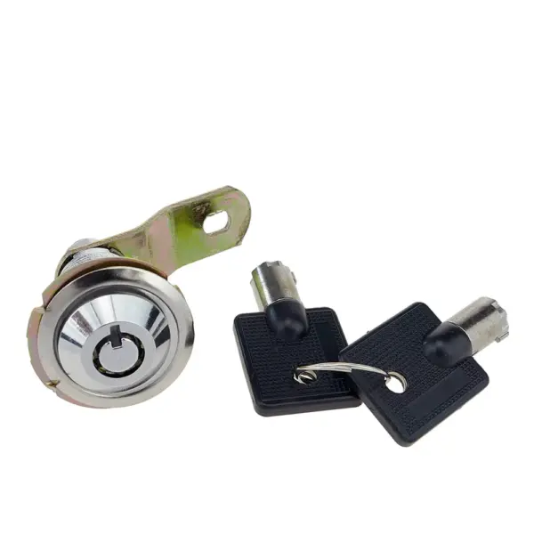 Cerradura para proyectos arcade con 2 llaves Zinc - Imagen 2