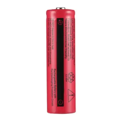 18650 Batería de Alta Capacidad Recargable 3.7V 9900 Mah Li-Ion GTF Rojo - Imagen 4