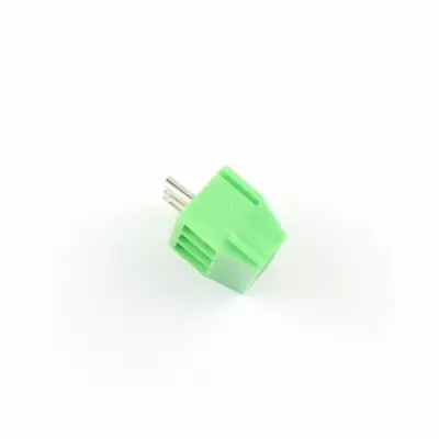 5x Bloque Terminal KF301-5.0mm Borna Clema Conexion 3 pines PCB VERDE - Imagen 4
