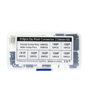 KIT 310pcs Conectores Dupont – Pines dupont hembra – macho