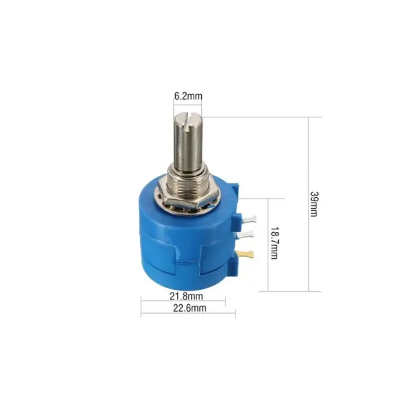 Potenciometro 5K Precision Multivuelta -  resistencia variable 2w 3590S - Imagen 2