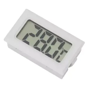 Termometro digital temperatura lcd nevera congelador exterior Blanco