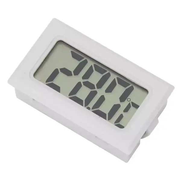Termometro digital temperatura lcd nevera congelador exterior Blanco