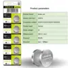 5x Pila boton bateria original Litio CR2016 3V DL2016 ER2016 GPR2016 Koonenda - Imagen 3