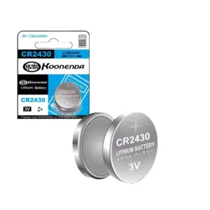 1x Pila boton bateria original Litio CR2430 3V DL2430 ER2430 GPR2430 Koonenda