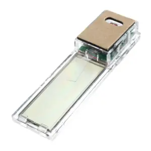 Termometro electronico digital 3D medidor temperatura acuario pecera terrario