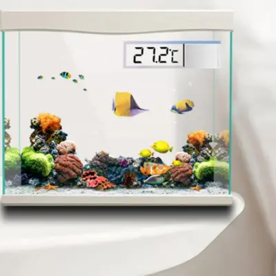 Termometro electronico digital 3D medidor temperatura acuario pecera terrario - Imagen 5