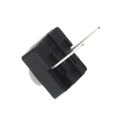 10x Pulsador silicona 8x8x5mm silencioso 2 pines SPST NO - Imagen 5