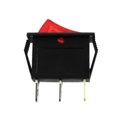 INTERRUPTOR ON OFF CON LUZ 220V ROJO RECTANGULAR KCD3 SPST 16A 220V - Imagen 5