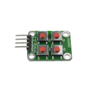 Modulo teclado de expansion externa MCU matriz microinterruptor 2×2 8 bits