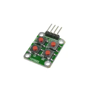 Modulo teclado de expansion externa MCU matriz microinterruptor 2×2 8 bits