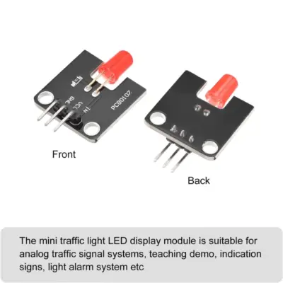Modulo emisor de luz LED para Arduino microcontrolador de 5 mm Rojo - Imagen 4