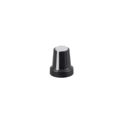 Potenciometro B250K ohm lineal 0,5w 15mm + Perilla BLANCA - Imagen 3