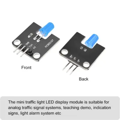 Modulo emisor de luz LED para Arduino microcontrolador de 5 mm Azul - Imagen 4
