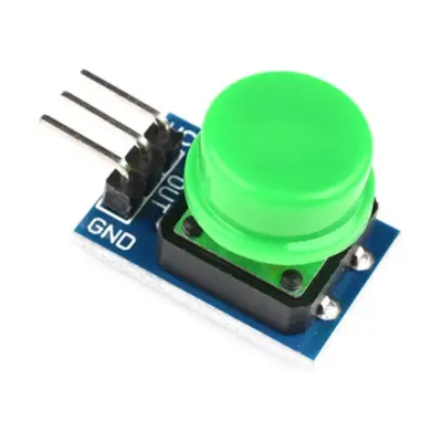 Modulo Boton Pulsador interruptor tactil 12x12mm Arduino  Raspberry PI Verde - Imagen 2