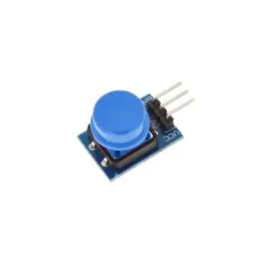 Modulo Boton Pulsador interruptor tactil 12x12mm Arduino  Raspberry PI Azul