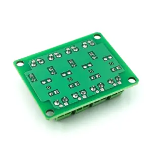 Modulo Optoacoplador Placa de Aislamiento de 4 Canales PC817 3.6-24VDC