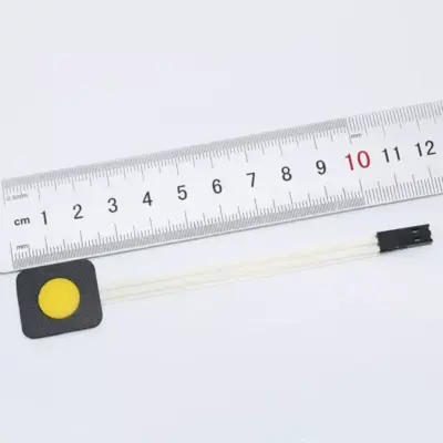 Interruptor Boton de membrana 1 tecla Matriz de teclado Arduino Amarillo - Imagen 3