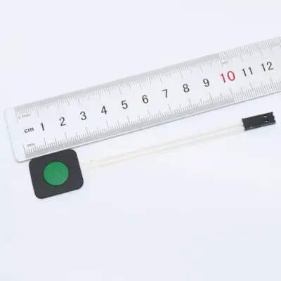 Interruptor Boton de membrana 1 tecla Matriz de teclado Arduino Verde - Imagen 3