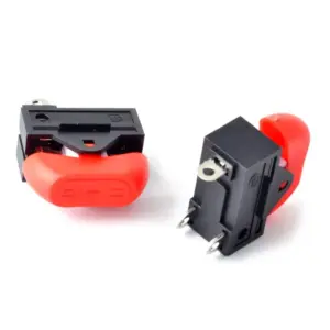 Interruptor basculante 3 posiciones secador de pelo  250V 10A SPDT 3 Pin ROJO