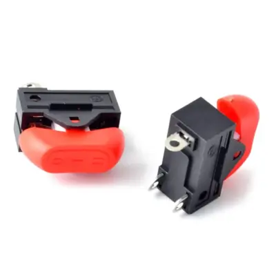 Interruptor basculante 3 posiciones secador de pelo  250V 10A SPDT 3 Pin ROJO