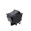 INTERRUPTOR 4 PIN ON OFF NEGRO 220V RECTANGULAR KCD4 SPST 16A 220V - Imagen 2