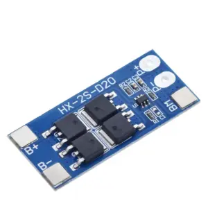 BMS 2s 20A Modulo cargador bateria litio 18650 7,4 V/8,4 V