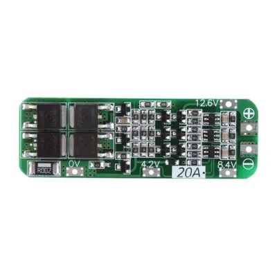 BMS 3s 20A Modulo proteccion bateria litio 18650 12,6V
