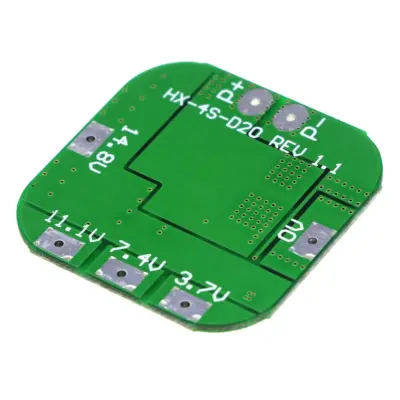 BMS 4s 14.8V / 16.8V  20A Modulo proteccion bateria litio 18650 - Imagen 2