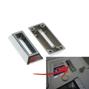 Embellecedor metalico entrada de monedas Recreativa Arcade Sega Naomi NNC ASTRO